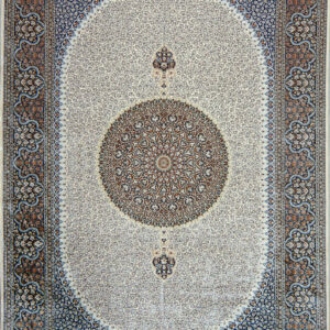 فرش ابریشم قم | کد 4004 | فرش اکسیر