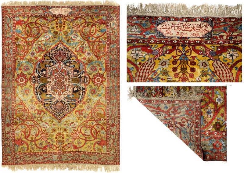 فرش دوره ی قاجار | فرش اکسیر