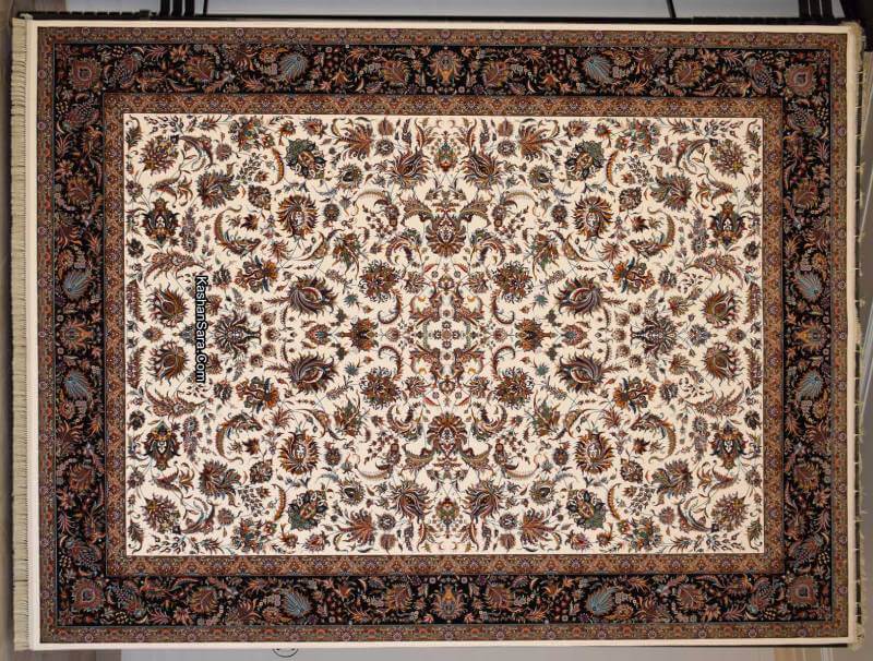 طرح فرش ایرانی شاه عباسی | شرکت فرش اکسیر