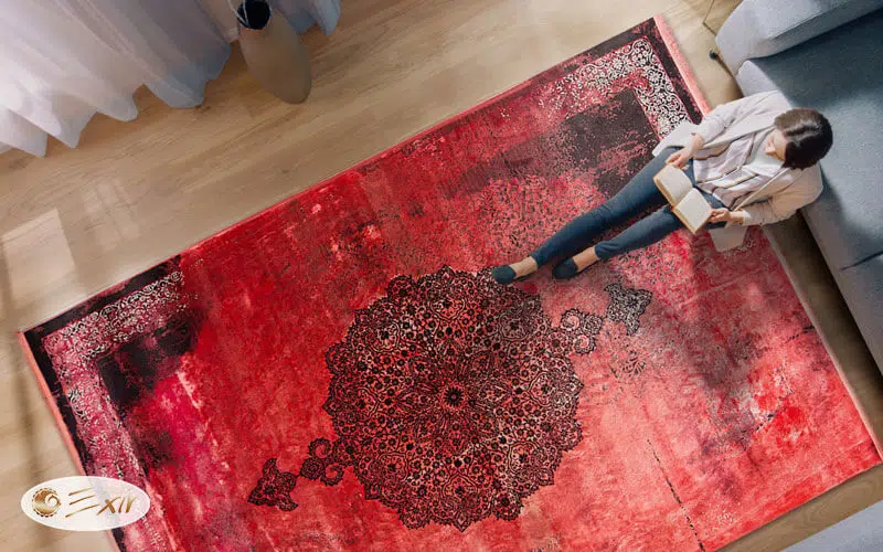 فرش قرمز مدرن | فرش اکسیر