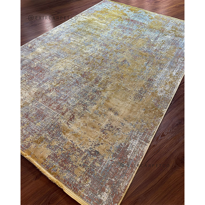 فرش پتینه طلایی | فرش اکسیر