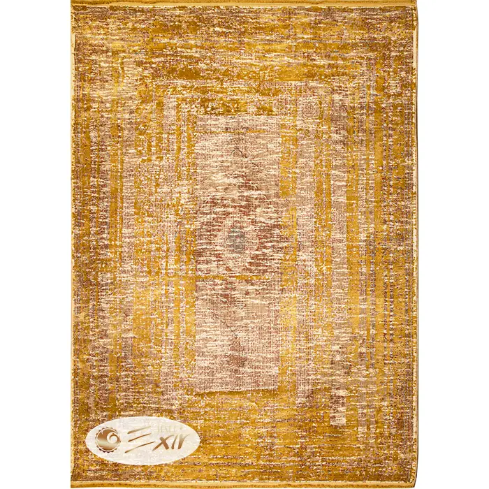 فرش زرد و طلایی | فرش اکسیر