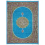 فرش دستباف گونه ابریشم قم کد 205b