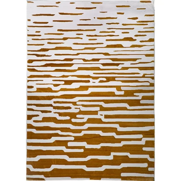 فرش کرم طلایی مدرن | فرش اکسیر