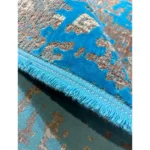 فرش فیروزه ای مدرن کد M01f - تصویر 4