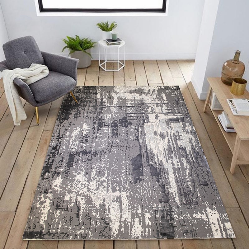 فرش رنگ طوسی، یک فرش مناسب مبل طوسی