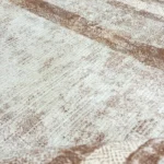 فرش ساده کرم قهوه ای مدرن کد A06 - تصویر 7