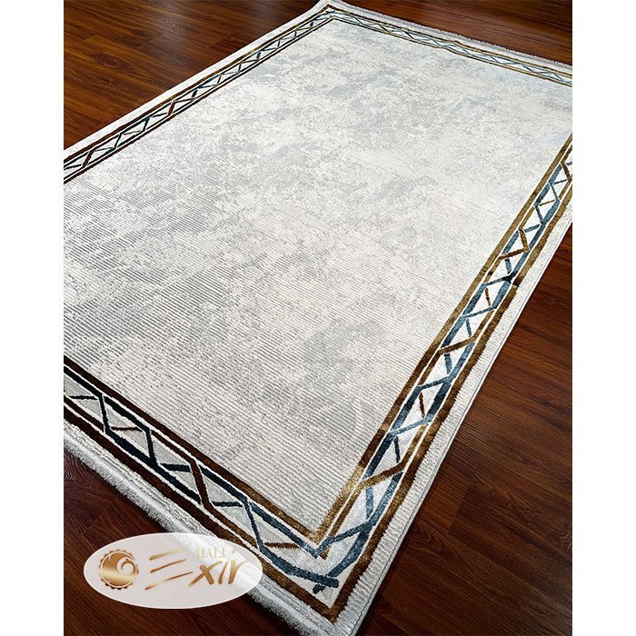lightgray-and-gold-modern-rug-p5711-min فرش طوسی روشن ساده و طلایی | فرش اکسیر