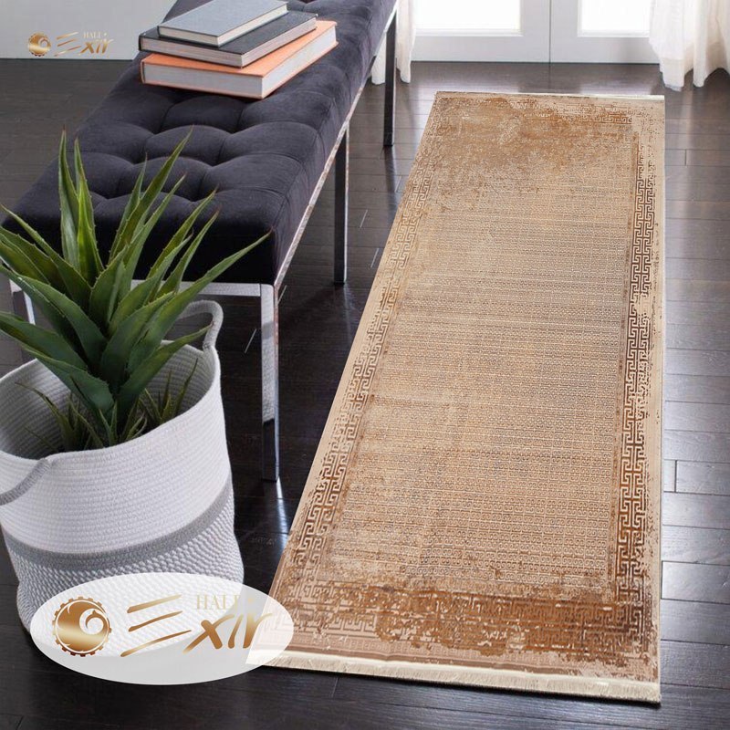 فرش کناره کد 161 زمینه کرم