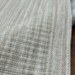 فرش ساده کرم و نسکافه ای کد LP02m - تصویر 5