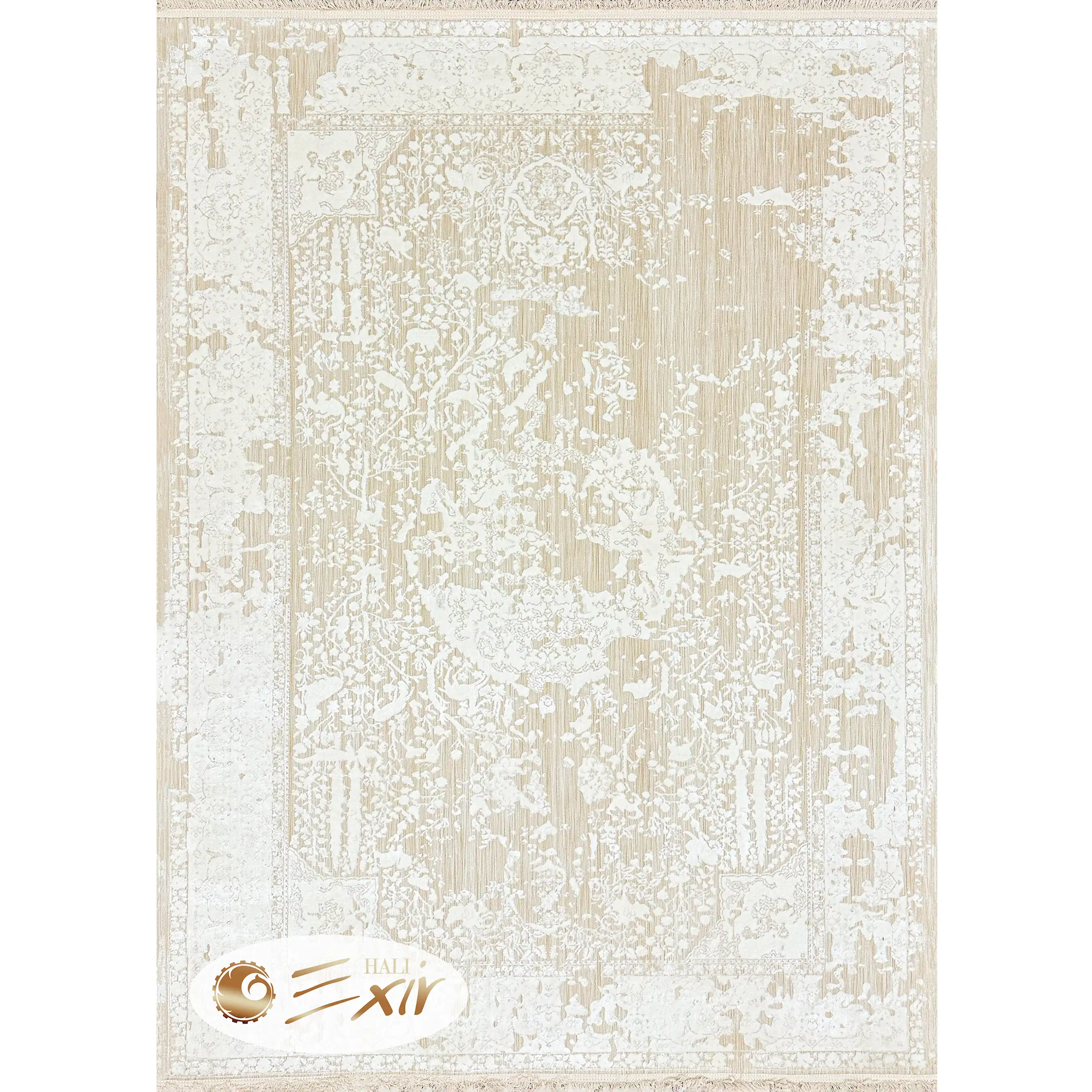 فرش کرم مدرن کد M56c