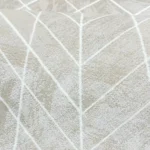 فرش مدرن کرم شطرنجی کد A24b - تصویر 5