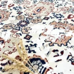 فرش سلطان آباد نقره ای کد M15s - تصویر 5