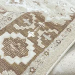 فرش سلطان آباد کرم قهوه ای کد ۲۵۷b - تصویر 4
