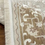 فرش سلطان آباد کرم گل ریز کد ۲۵۳c - تصویر 2