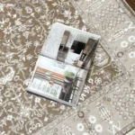 فرش کرم قهوه ای نئوکلاسیک کد ۲۵۱Lb - تصویر 4